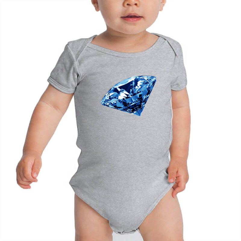 Diamond Blu Baby Bodysuit | Artistshot