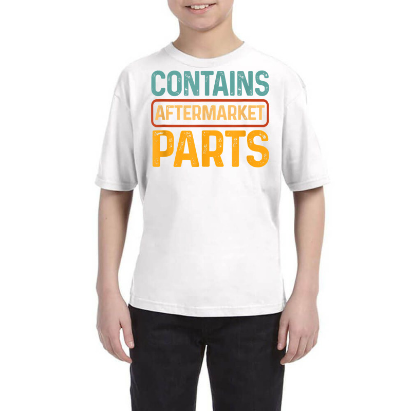 Bionic Aftermarket Parts Design   Knee And Hip Replacement T Shirt Youth Tee by harmanyuan | Artistshot