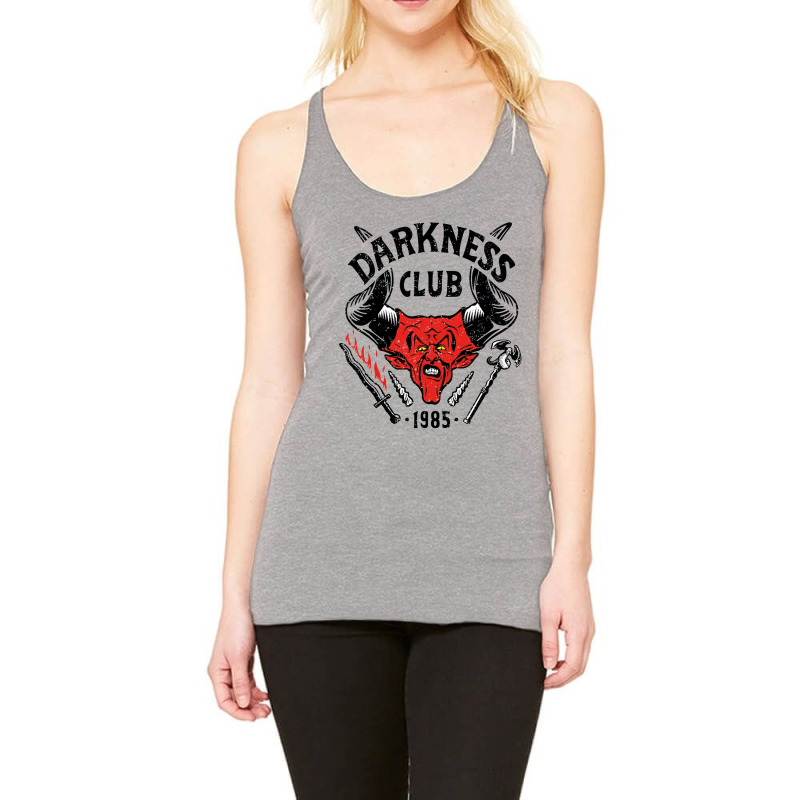 Darkness Club Distress Racerback Tank by kakashop | Artistshot