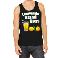 Funny Lemonade Art For Kids Boys Girls Stand Boss Lemonade T Shirt Tank Top | Artistshot