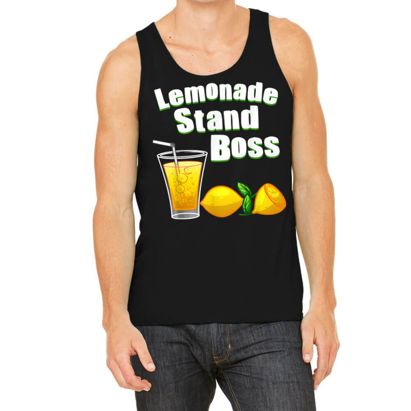 Funny Lemonade Art For Kids Boys Girls Stand Boss Lemonade T Shirt Tank Top by norhannuchols | Artistshot