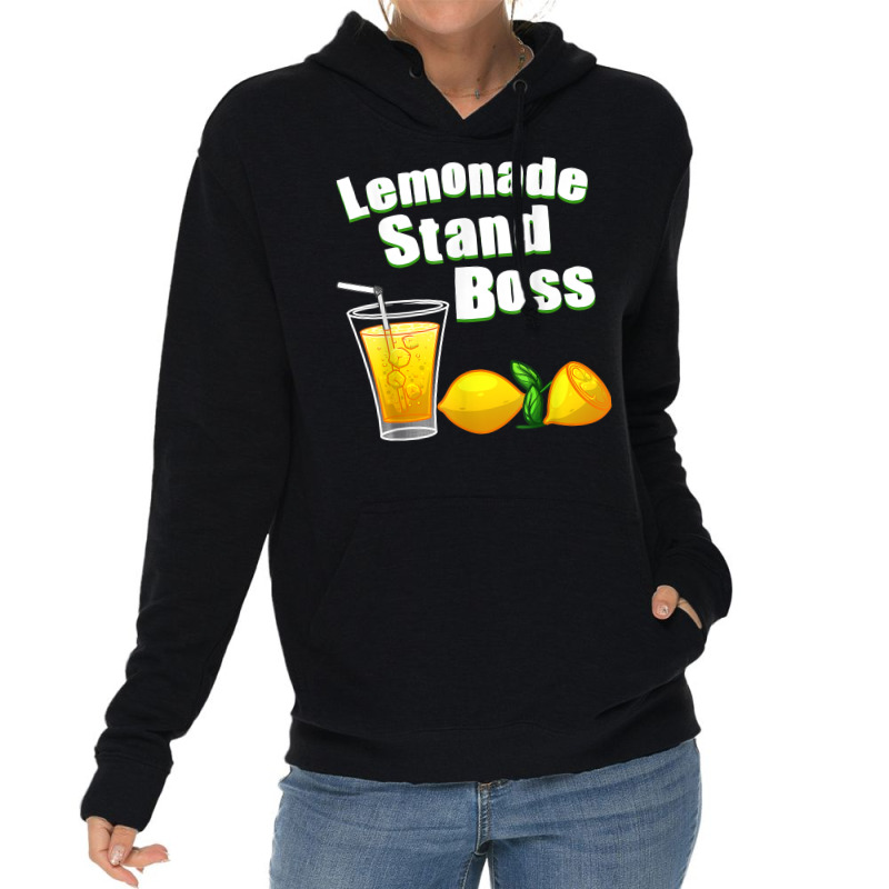 Funny Lemonade Art For Kids Boys Girls Stand Boss Lemonade T Shirt Lightweight Hoodie by norhannuchols | Artistshot