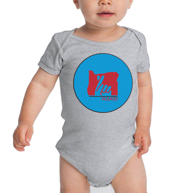 Please Blu Baby Bodysuit | Artistshot