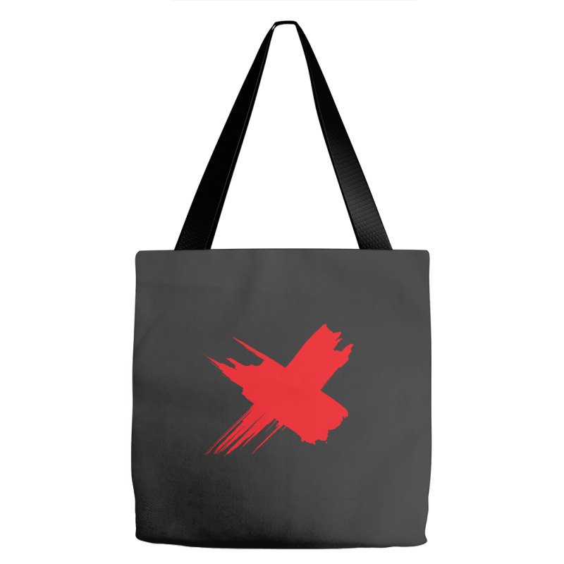 Red X Tote Bags | Artistshot