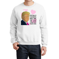 Donald Trump Inject Anniversary Crewneck Sweatshirt | Artistshot