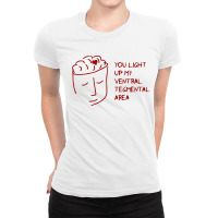 You Light Up My Ventral Ladies Fitted T-shirt | Artistshot