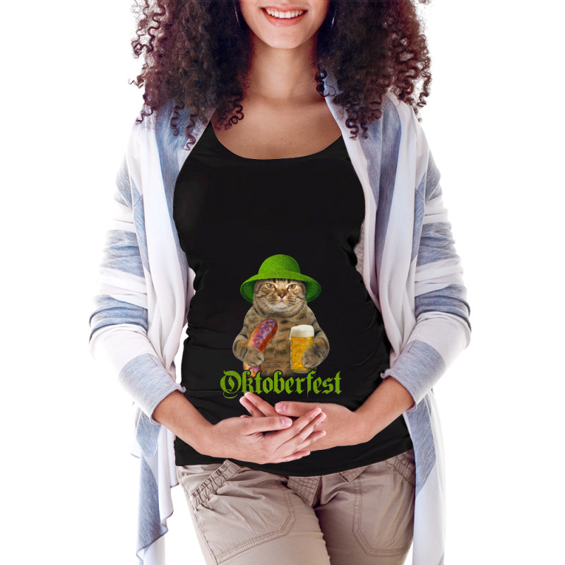 Purrost Oktoberfest Maternity Scoop Neck T-shirt by MichaelAlavarado | Artistshot