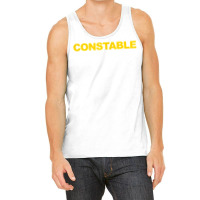 Constable Front Back Print Police Law Enforcement Constable T Shirt Tank Top | Artistshot