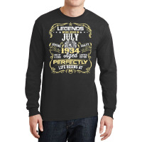 Legends Were Born In July 1934 {b] Years Old Birthday Gifts T Shirt Long Sleeve Shirts | Artistshot