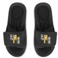 Stay Weird Slide Sandal | Artistshot