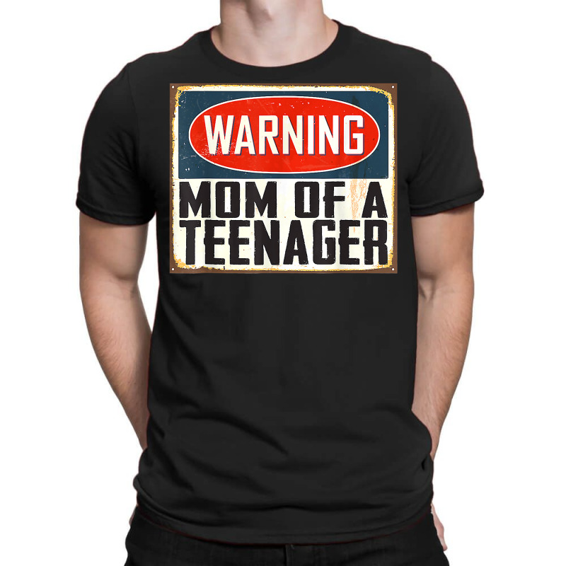 Mom Of A Teenager 13th Birthday Matching Official Teenager T Shirt T-shirt | Artistshot