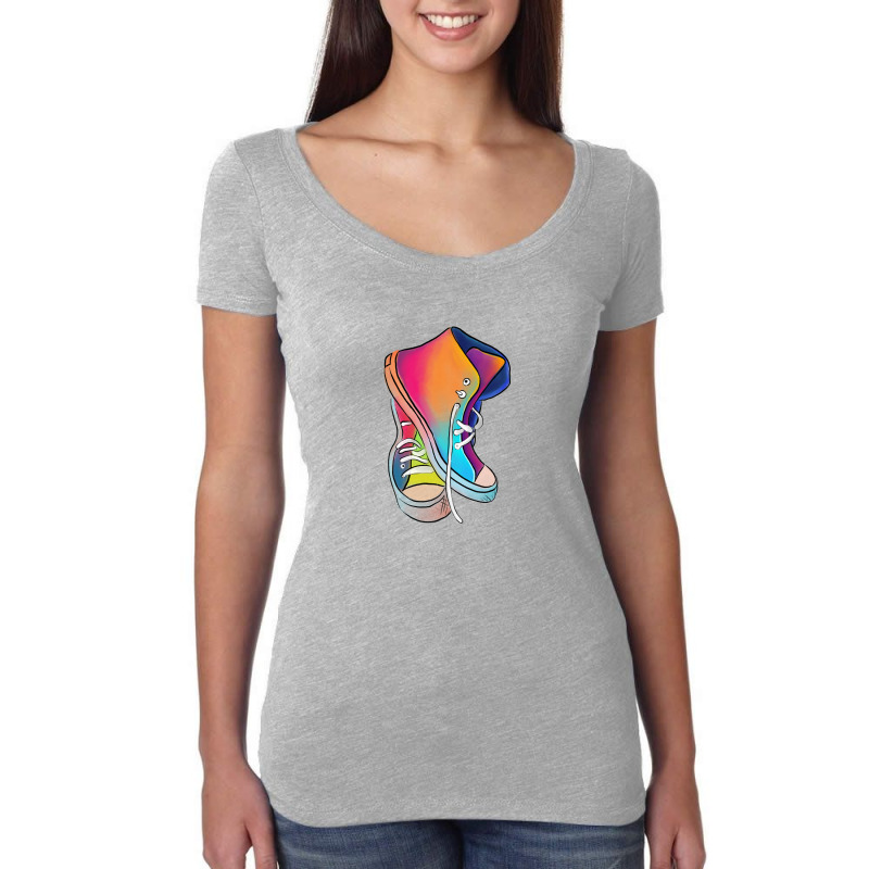 Sneakers Women's Triblend Scoop T-shirt | Artistshot