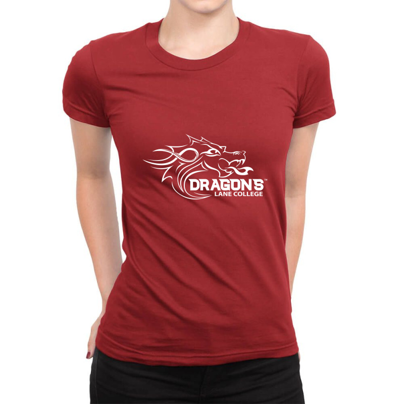 Dragons Lane Ladies Fitted T-Shirt by fay lindley | Artistshot