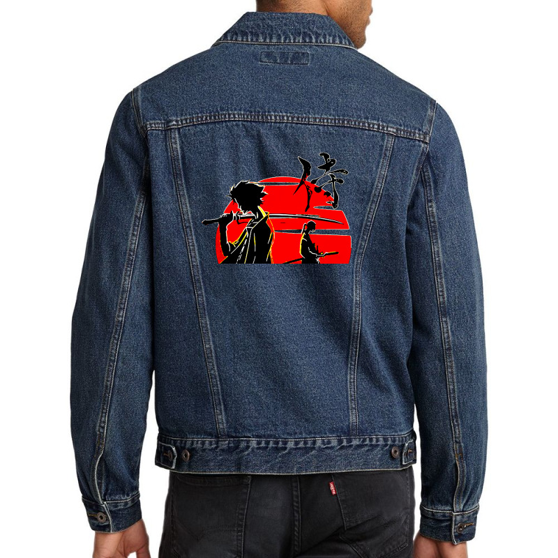 Anime Samurai Champloo Men Denim Jacket by henry | Artistshot