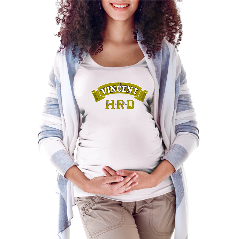 Vincent Hrd Style Motorcycle Maternity Scoop Neck T-shirt by irvandwi2 | Artistshot