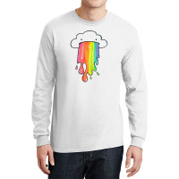 Cloud Overlay Rainbow Long Sleeve Shirts | Artistshot