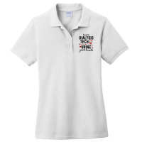 Dialysis Tech Gifts Women Funny Nurse Pun Urine Good Hands Ladies Polo Shirt | Artistshot