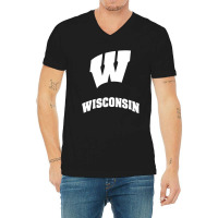 Badgers, Wisconsin V-neck Tee | Artistshot