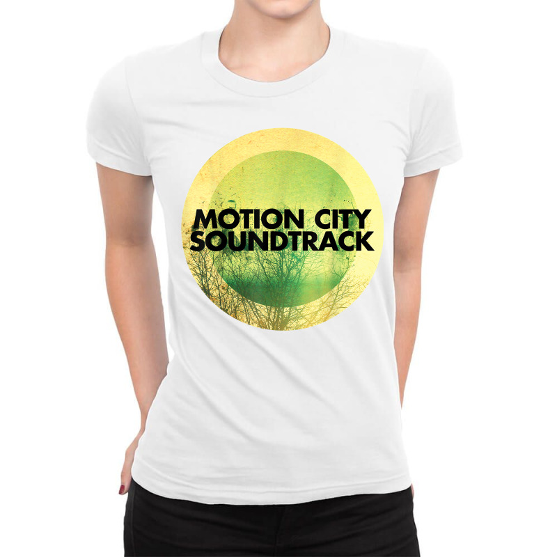 Motion City Soundtrack   Go   Official Merchandise T Shirt Ladies Fitted T-Shirt by webberoliveria | Artistshot