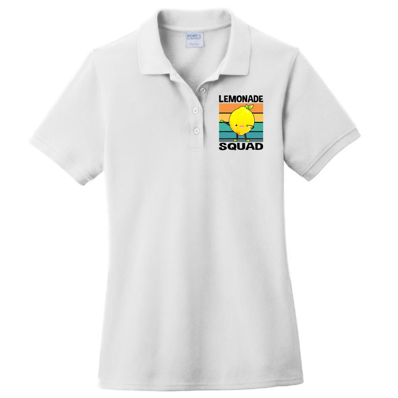 Lemonade Squad For Stand Boss Lemon Juice Summer Ladies Polo Shirt by saterseim | Artistshot