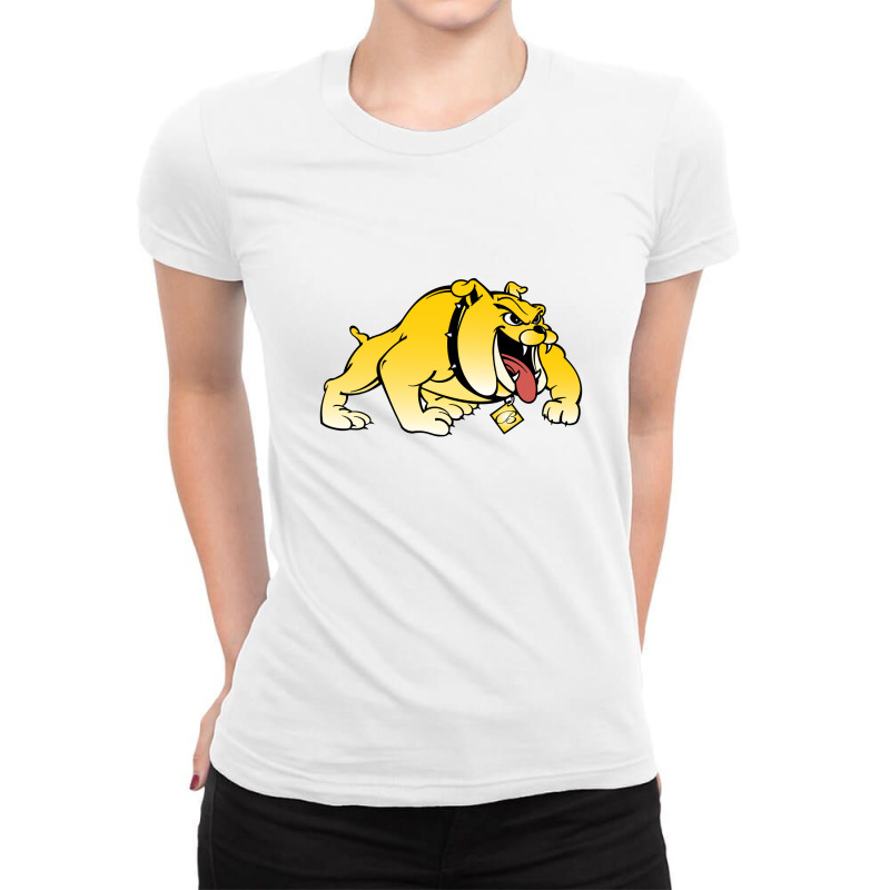 Bowie State Bulldogs Ladies Fitted T-Shirt by Ellard grey | Artistshot