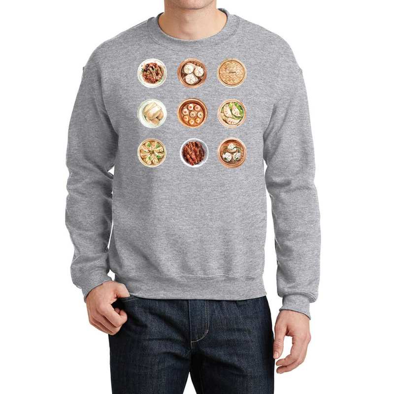 Assorted Chinese Cantonese Dim Sum T  Shirt Chinese Dim Sum Variety T Crewneck Sweatshirt | Artistshot