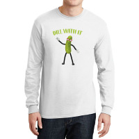 Dill With It Funny Pickle Long Sleeve Shirts | Artistshot