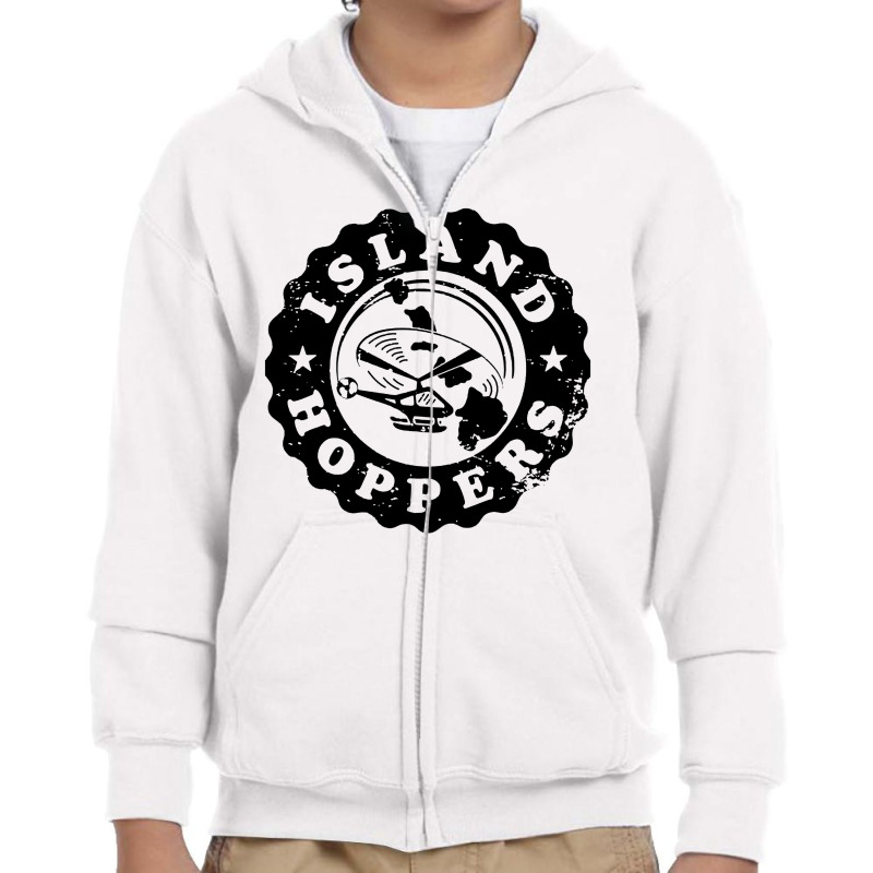 Island Youth Zipper Hoodie by RoyalTees | Artistshot