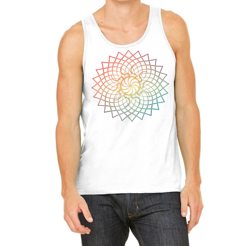 Mandala Geometry Sacred Fractal Art Yoga Mantra Good Vibe T Shirt Tank Top by nycerecoverdell | Artistshot