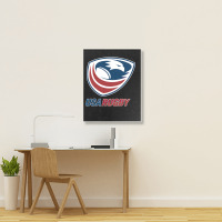 Rugby Usa Portrait Canvas Print | Artistshot