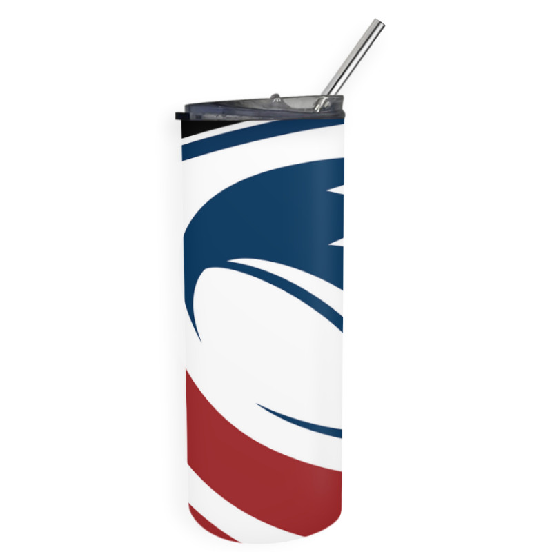 Rugby Usa Skinny Tumbler | Artistshot