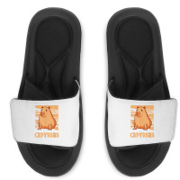 Capybara South American Rodent   Respect The Capybara T Shirt Slide Sandal | Artistshot