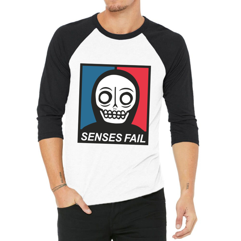 Senses Fail 3/4 Sleeve Shirt | Artistshot