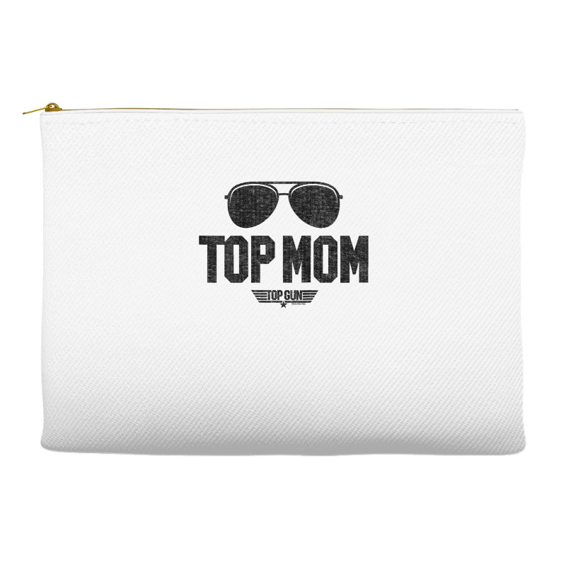 Womens Top Gun   Top Mom Tank Top Accessory Pouches | Artistshot