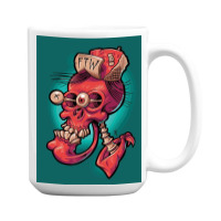 Skullhead 15 Oz Coffee Mug | Artistshot