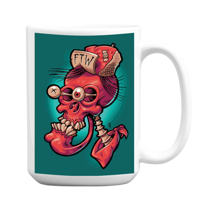 Skullhead 15 Oz Coffee Mug | Artistshot