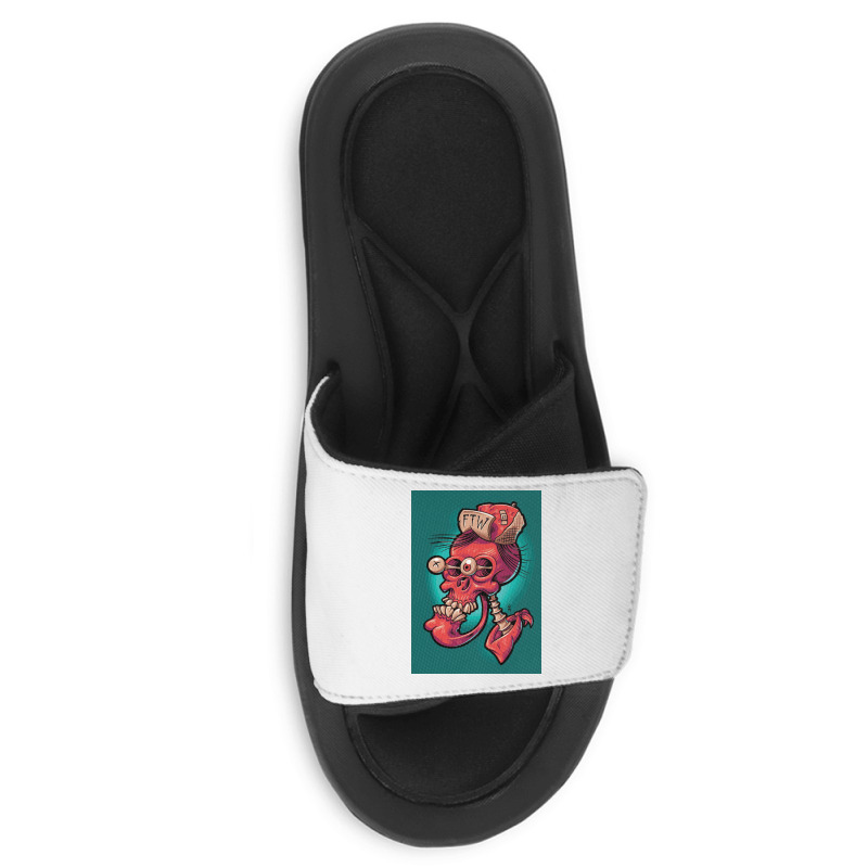 Skullhead Slide Sandal | Artistshot