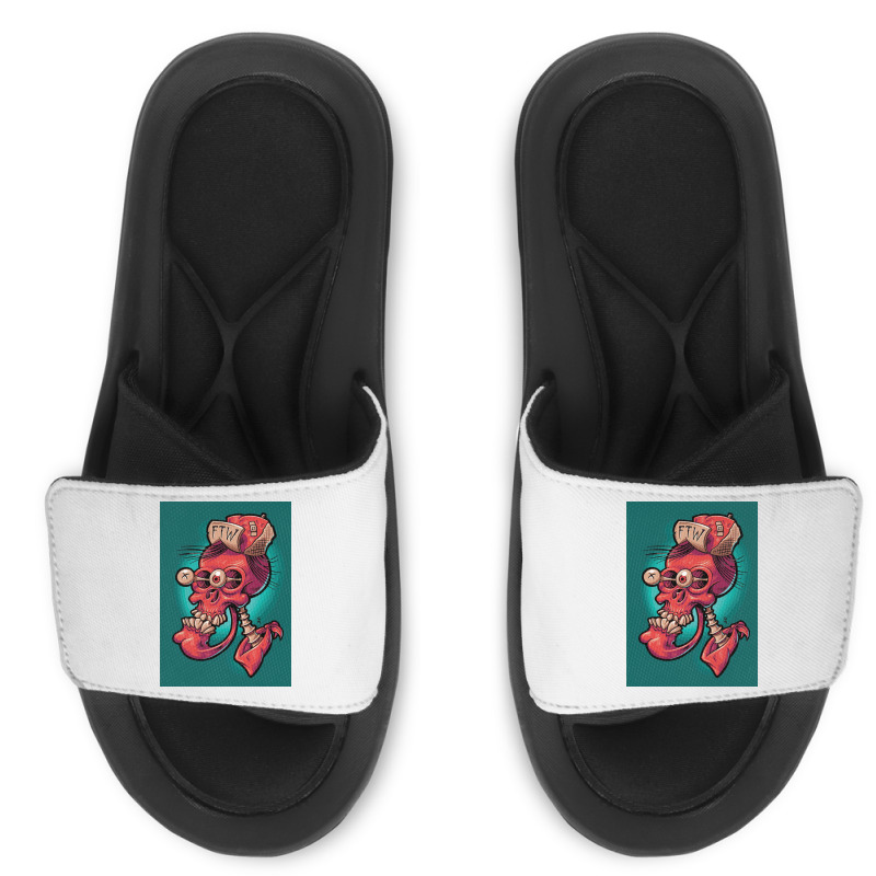 Skullhead Slide Sandal | Artistshot