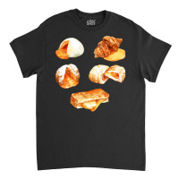 Chinese Food Lover T  Shirt Salted Egg Custard Pastries T  Shirt Classic T-shirt | Artistshot