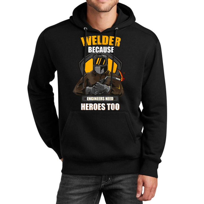 Welder Best Welding Art Welder Steelworker Ironworker Pipeline Unisex Hoodie | Artistshot