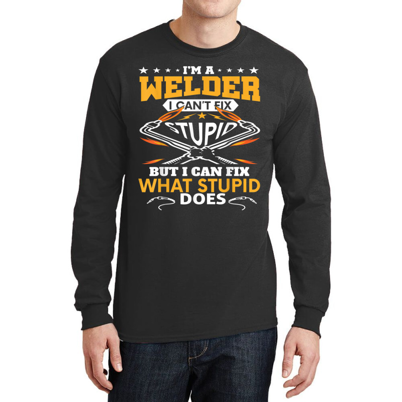 Welder Cool Welding Art For Welder Iron Worker Pipeliner  656 Long Sleeve Shirts | Artistshot