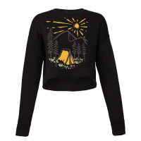 Camp Sunrise Cropped Sweater | Artistshot