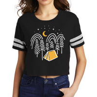 Beautiful Night For Dark Scorecard Crop Tee | Artistshot