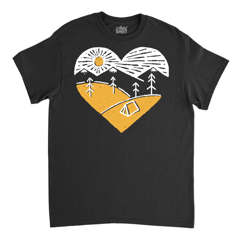 Camp Lover For Dark Classic T-shirt by Quilimo | Artistshot