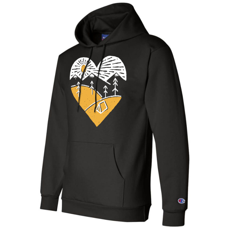 Camp Lover For Dark Champion Hoodie by Quilimo | Artistshot