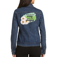 Shoelover99 Merch When Caring Ophelia Nichols T Shirt Ladies Denim Jacket | Artistshot