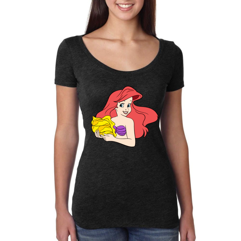 Ariel Women's Triblend Scoop T-shirt by nazanayla | Artistshot