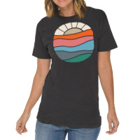 Sunset Vintage T-shirt | Artistshot