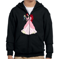 Ariel Youth Zipper Hoodie | Artistshot