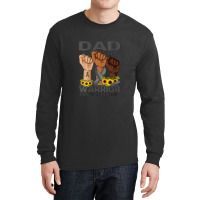 Womens Hand Dad Of A Warrior Corticalisual Impairment Long Sleeve Shirts | Artistshot